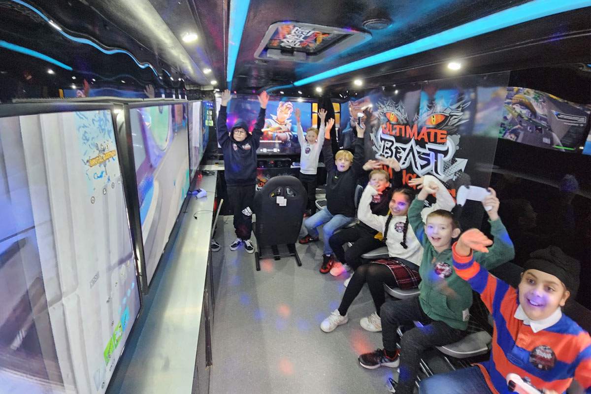 Ultimate Beast Gaming Bus Best Gaming Bus in the UK and Birmingham