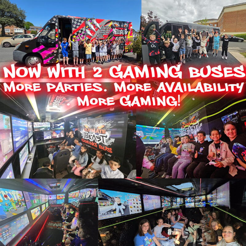 new gaming bus in Birmingham